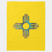 New Mexico, United States Fleece Blanke (Voorkant)