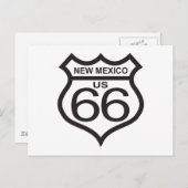 New Mexico US Route 66 Briefkaart (Voorkant / Achterkant)