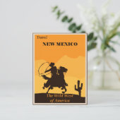 New Mexico Vintage Travel Briefkaart (Staand voorkant)