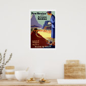 New Mexico Vintage Travel Poster (Keuken)