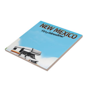 New Mexico "Voor Avontuur" Reisposter Tegeltje