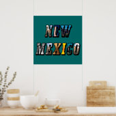 New Mexico, VSATekst Poster (Keuken)