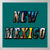 New Mexico, VSATekst Poster (Voorkant)
