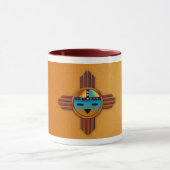 New Mexico Zia Sunface Mok (Midden)