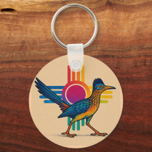 New Mexico Zia Zon  Sleutelhanger