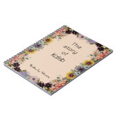 New Mommy's Journal Custom Personalized Spiral  (Côté gauche)