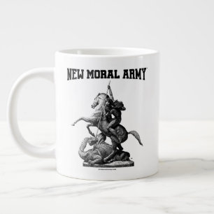 New Moral Army™ St. George & Dragon Logo Extra Grote Beker