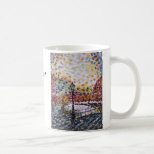 "New Morning on a Dutch Canal"Oil ... - Gepersonal Koffiemok