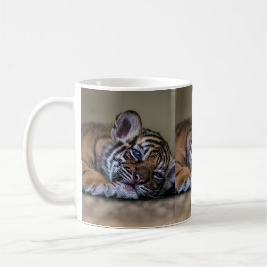 New mug tiger koffiemok (Links)