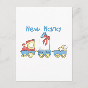 New Nana - Trein Tshirts en Gift Briefkaart