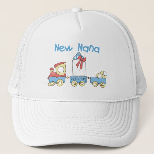 New Nana - Trein Tshirts en Gift Trucker Pet (Voorkant)