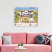 New Neighbourhood Canvas Afdruk (Insitu (Woonkamer))