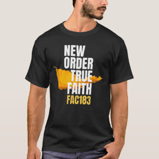 New Orderrue Faith Fan Art meisje T-shirt