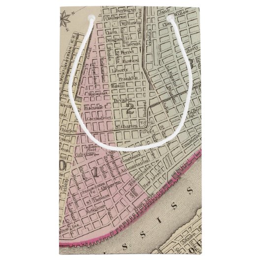 New Orleans 3 Klein Cadeauzakje (Achterkant)