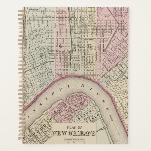 New Orleans 3 Planner (Voorkant)