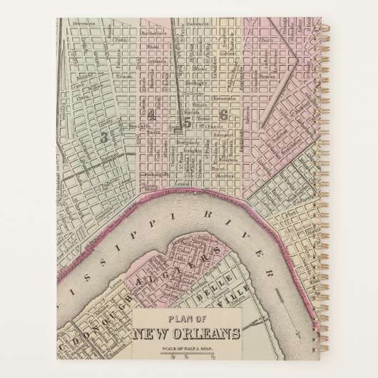 New Orleans 3 Planner (Achterkant)