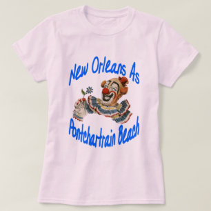 New Orleans als Pontchartrain strand T-shirt