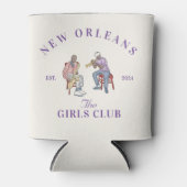 New Orleans Bachelorette Meisjes Club Koelbox Blikjeskoeler (Voorkant)