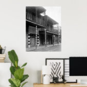 New Orleans Barbershop, 1930 Poster (Thuiskantoor)
