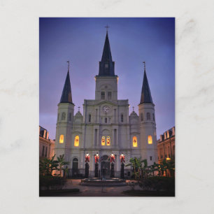 New Orleans, Basiliek van de Kathedraal van LA, Ja Briefkaart