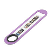 New Orleans Bourbon Street Beads NOLA Speed Flessenopener (Achterkant Gekanteld)