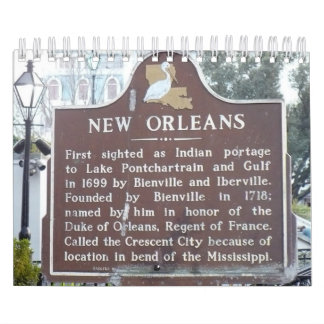 New Orleans Calendar Kalender