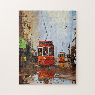 New Orleans Canal St Streetcars Legpuzzel