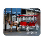 New Orleans Carriage Ride Magneet (Horizontaal)
