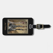 New Orleans Chic: Mode samenleving Bagagelabel (Voorkant horizontaal)