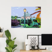 New Orleans City Park Green House Poster (Thuiskantoor)