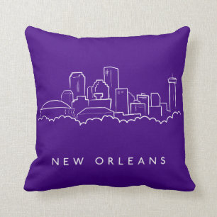 New Orleans City Skyline Kussen