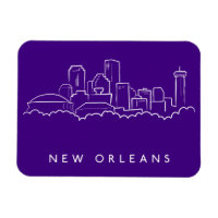 New Orleans City Skyline