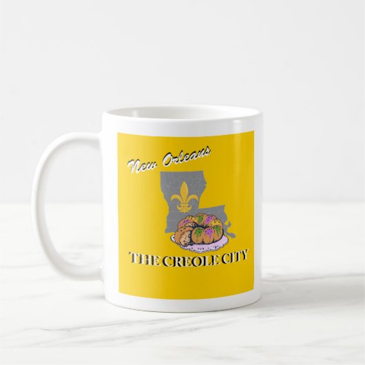 New Orleans coffee mug  (Gauche)