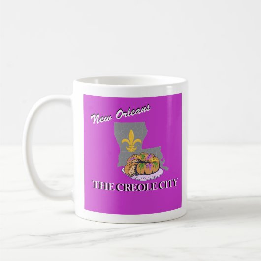 New Orleans coffee mug Koffiemok (Links)