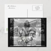 New Orleans Collage Briefkaart (Voorkant / Achterkant)