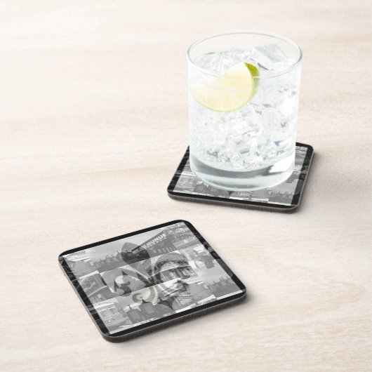 New Orleans Collage [Cork Onderzetter Set] (Rechterzijde)