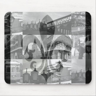 New Orleans Collage [Mousepad] Muismat