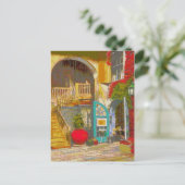 New Orleans Courtyard Briefkaart (Staand voorkant)