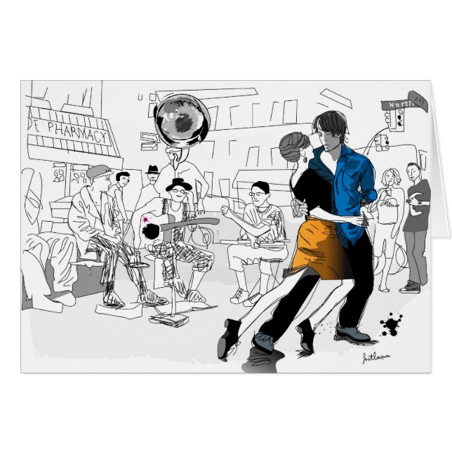 New Orleans Dance (Voorkant Horizontaal)