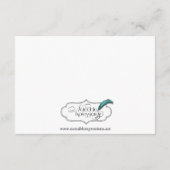 New Orleans Destination Wedding Accomodations Informatiekaartje (Achterkant)