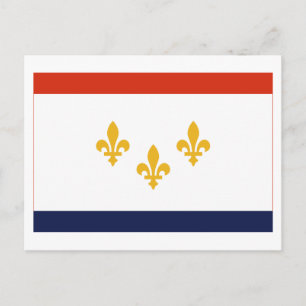 New Orleans Flag Briefkaart