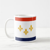 New Orleans Flag Koffiemok (Links)