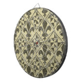 New Orleans Fleur-de-Lis Dart Board Dartbord (Voorkant Rechts)