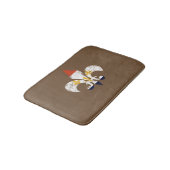 New Orleans Fleur De Lis NOLA vlag Bath Mat (Gekanteld)