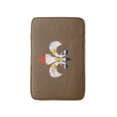 New Orleans Fleur De Lis NOLA vlag Bath Mat (Voorkant Verticaal)