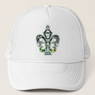 NEW ORLEANS FLEUR DE LIS TRUCKER PET