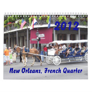 New Orleans, Frans kwartaal 2012 Kalender