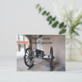 New Orleans French Quarter Briefkaart (Staand voorkant)