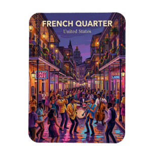 New Orleans French Quarter Louisiana Magneet