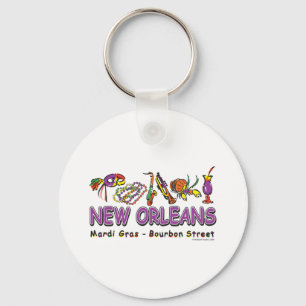 New-Orleans-Fun- Sleutelhanger